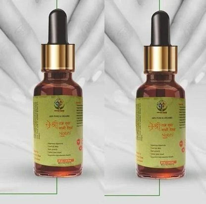 Pure & Natural Nabhi Tailam Oil 60 ml (Pack of 2)