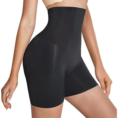 4-in-1 Shaper - Quick Slim Shape Wear Tummy, Back, Thighs, Hips - Black/Efffective Seamless Tummy Tucker (Multicolor, S)