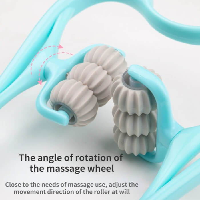 6-Wheel Cervical Spine & Neck Massager - 50% OFF